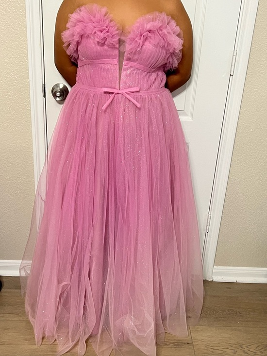 Mac Duggal Dresses & Skirts - Mac Duggal Pink Ombré Barbie Princess Prom Dress 14